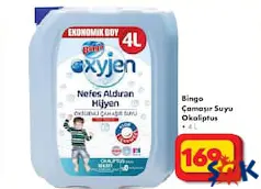 BİNGO ÇAMAŞIR SUYU 4 L fiyat ve kampanya bilgisi